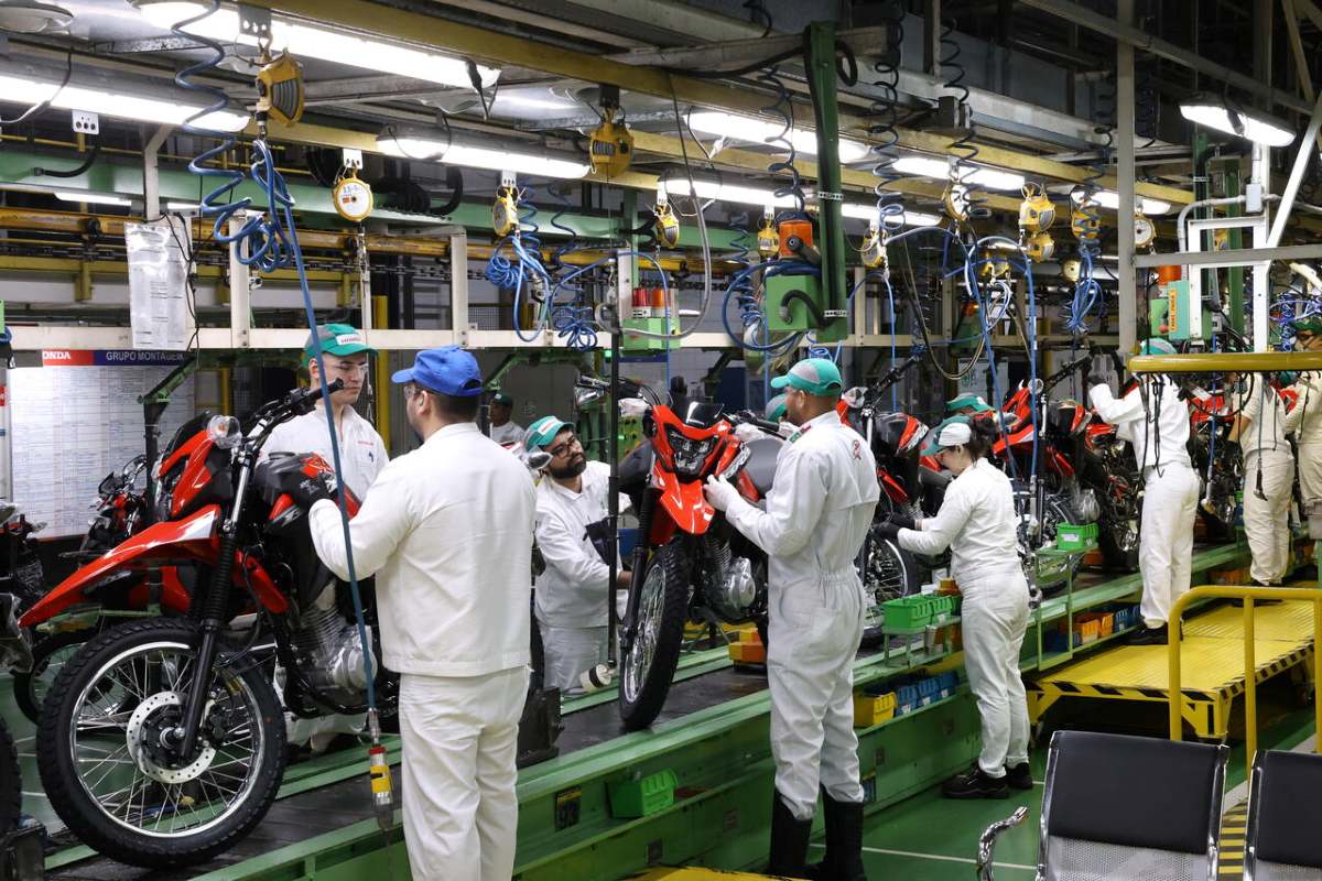 Honda atinge 32 milhões de motos produzidas em Manaus