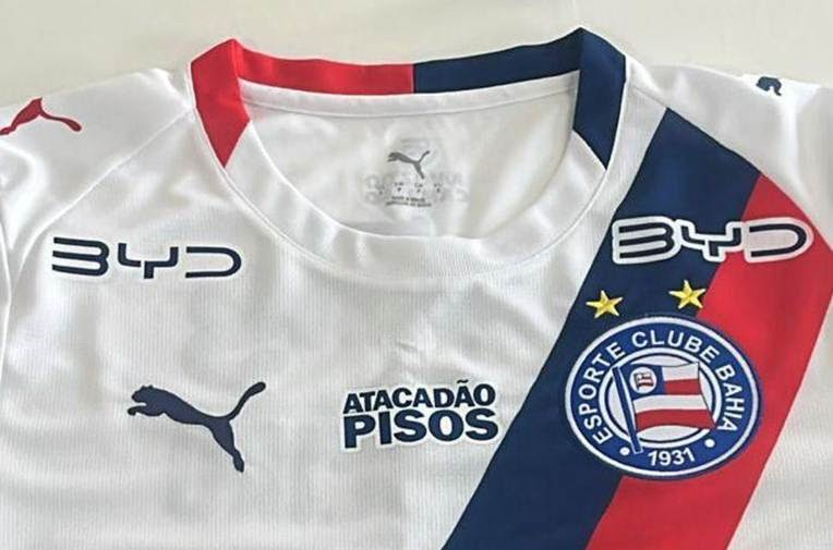 BYD vai estampar uniforme do Bahia