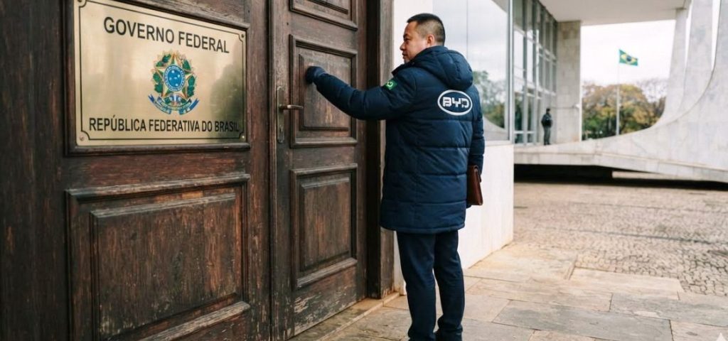 BYD apela ao Governo Federal e leva vantagem amplamente criticada