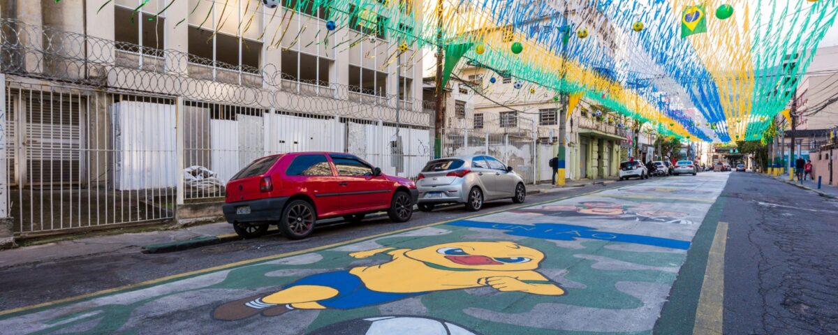 Pintura de ruas na Copa: o que pode e o que não pode