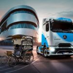 130 anos: Mercedes expõe do primeiro caminhão ao atual elétrico