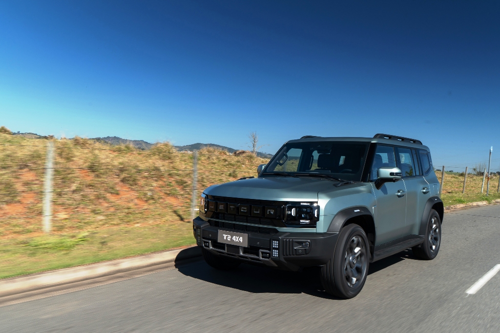 Lançamento: SUV JETOUR T2 XWD 4x4 2027 modos de condução