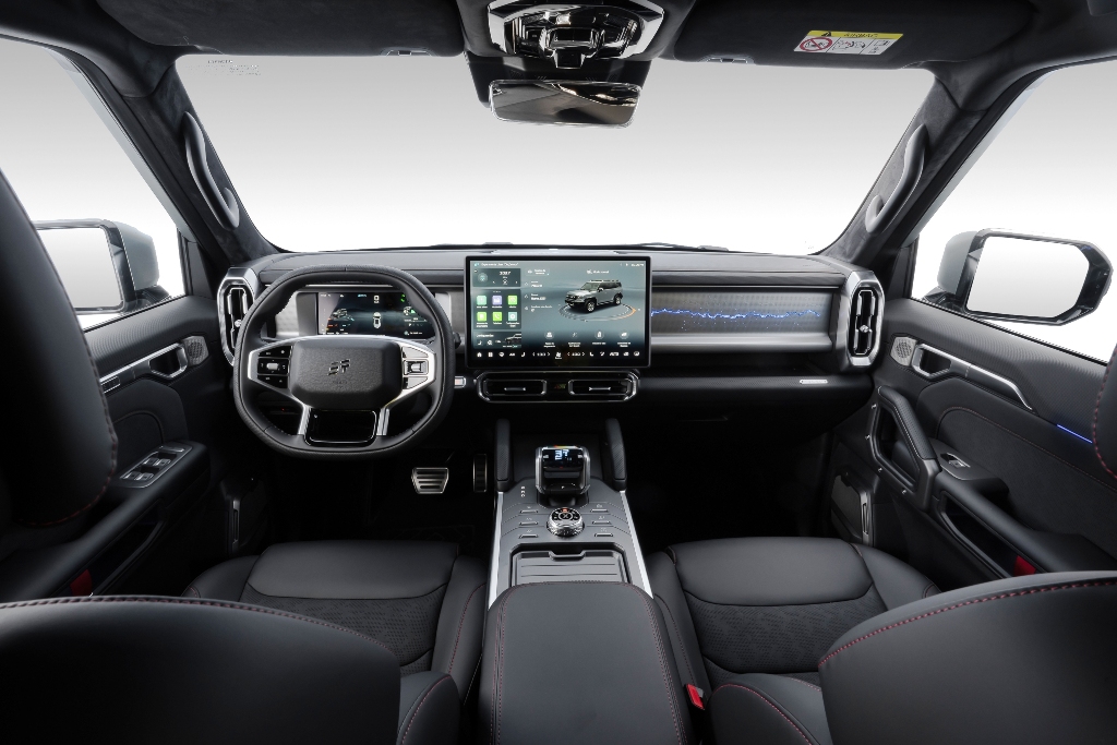 Lançamento: SUV JETOUR T2 XWD 4x4 2027 Interior