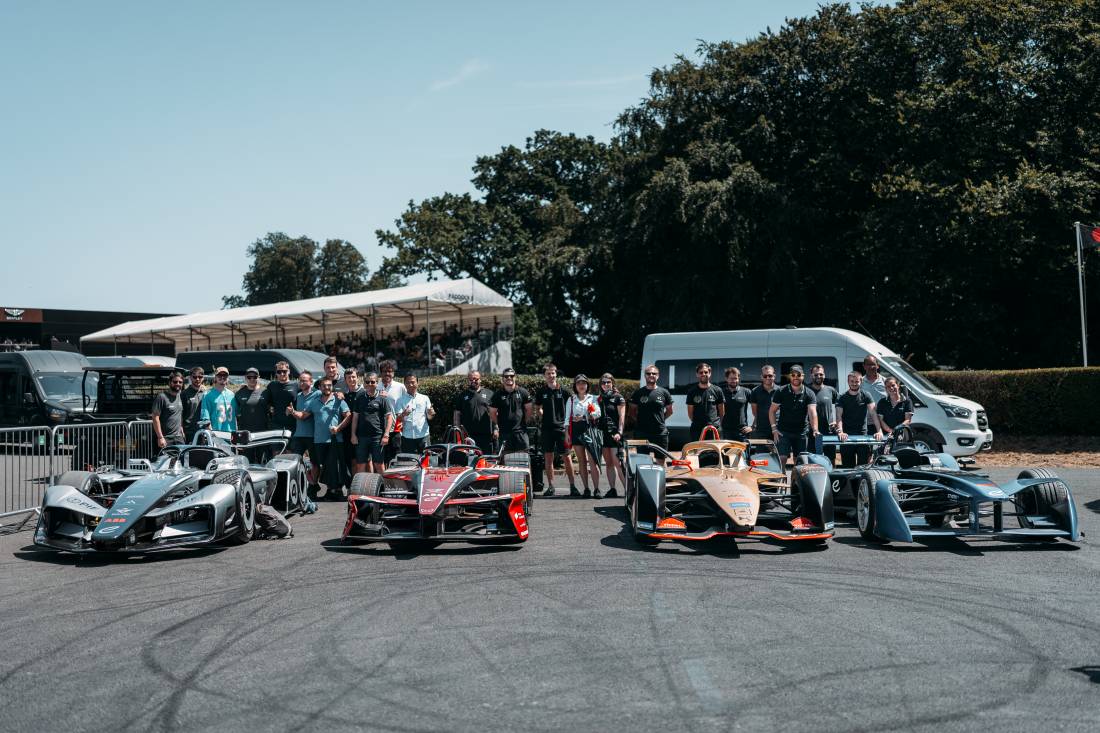 Futuro da E estreia a GEN4 no Festival de Goodwood