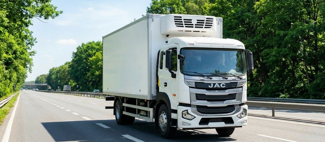 Caminhões da JAC já desembarcaram no Brasil