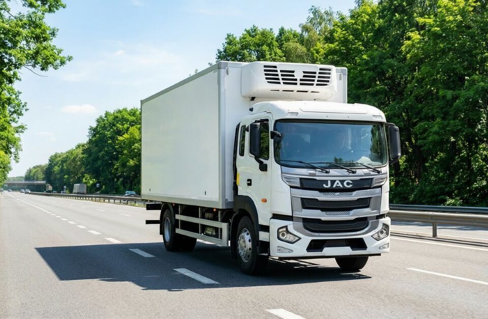Caminhões da JAC já desembarcaram no Brasil