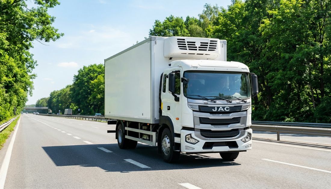 Caminhões da JAC já desembarcaram no Brasil