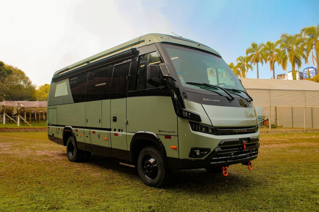 Marcopolo começa apresentar o motorhome aventureiro