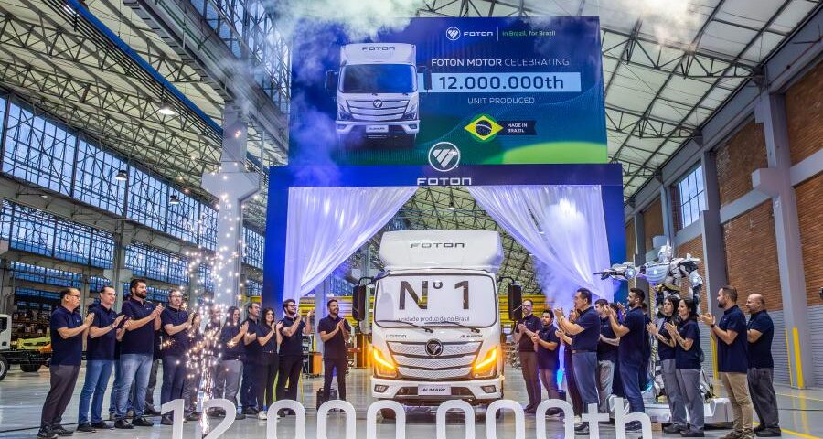 Foton celebra 30 anos com 12 milhões de vendas no mundo