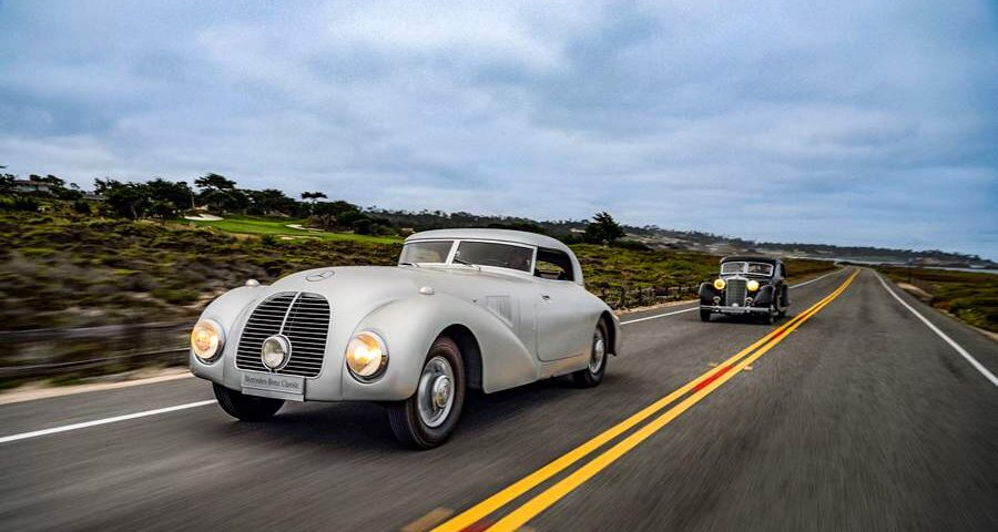 Mercedes tem clássicos aos 140 anos em Pebble Beach