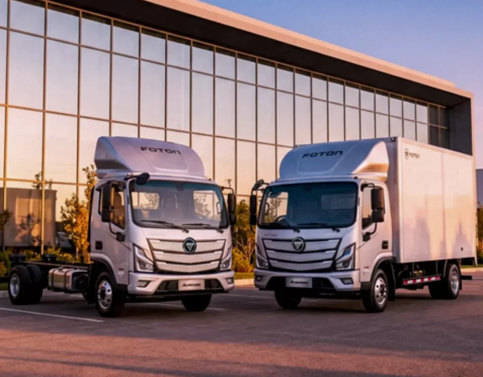 Foton lança linha 2027 dos caminhões