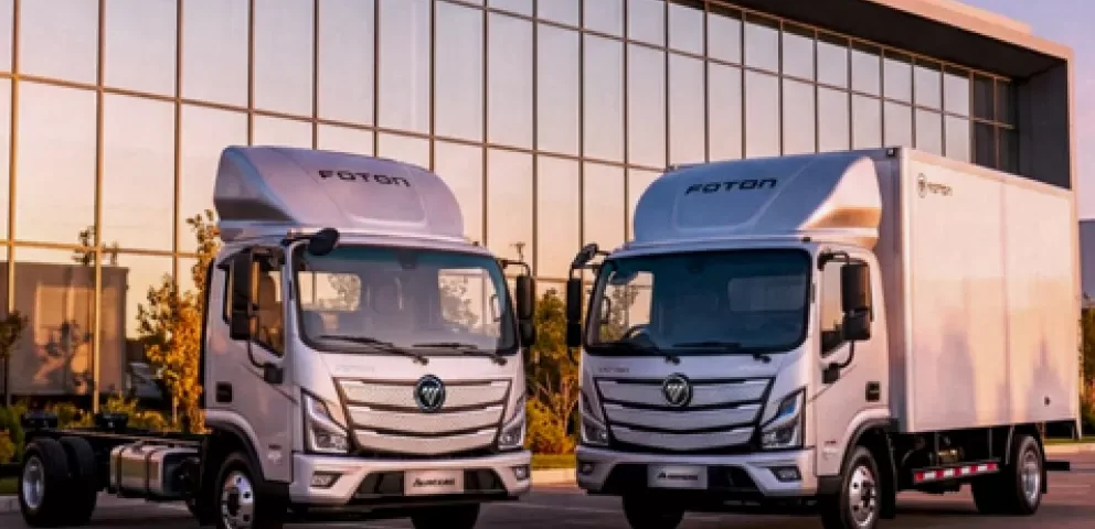 Foton lança linha 2027 dos caminhões