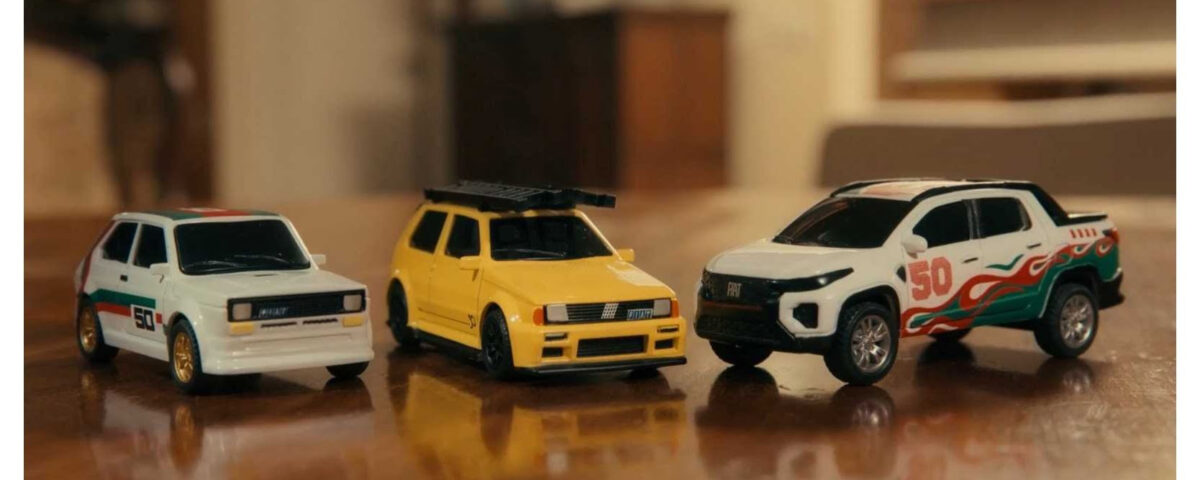 Fiat lança miniaturas para celebrar 50 anos