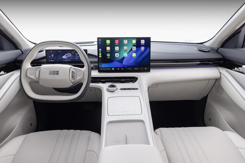 Geely EX5 elétrico ganha nova opção de acabamento premium