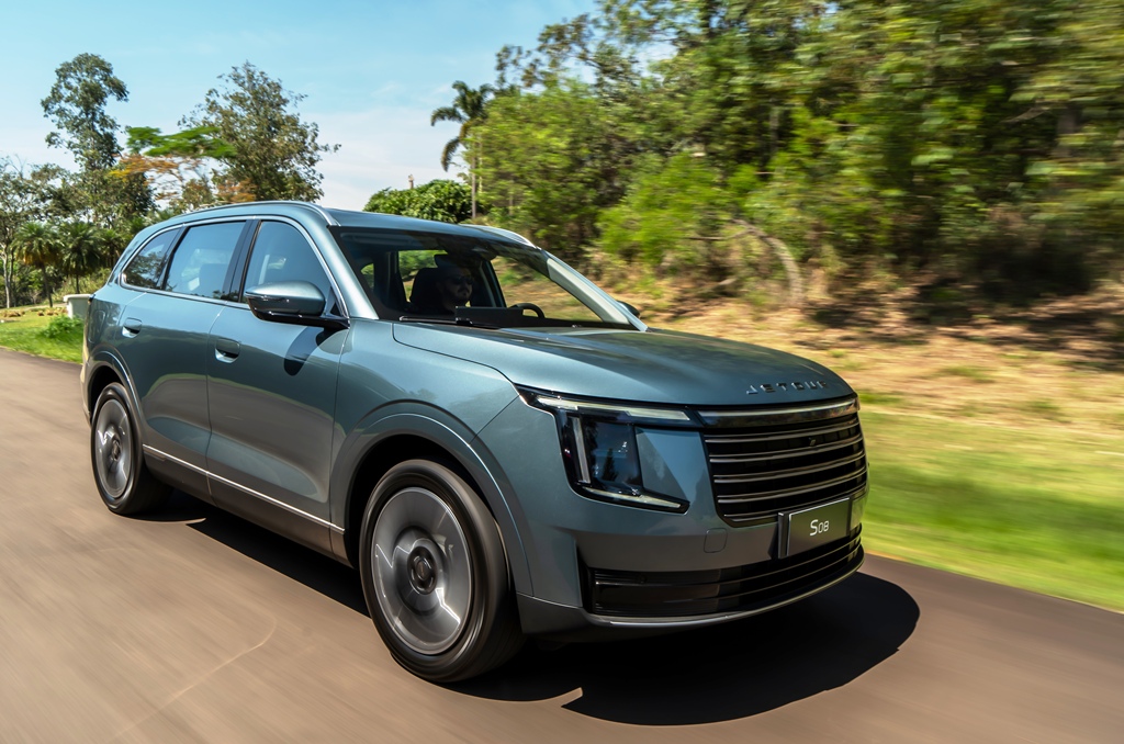 Lançamento: JETOUR S08 SUV Hibrido 7 lugares movimento