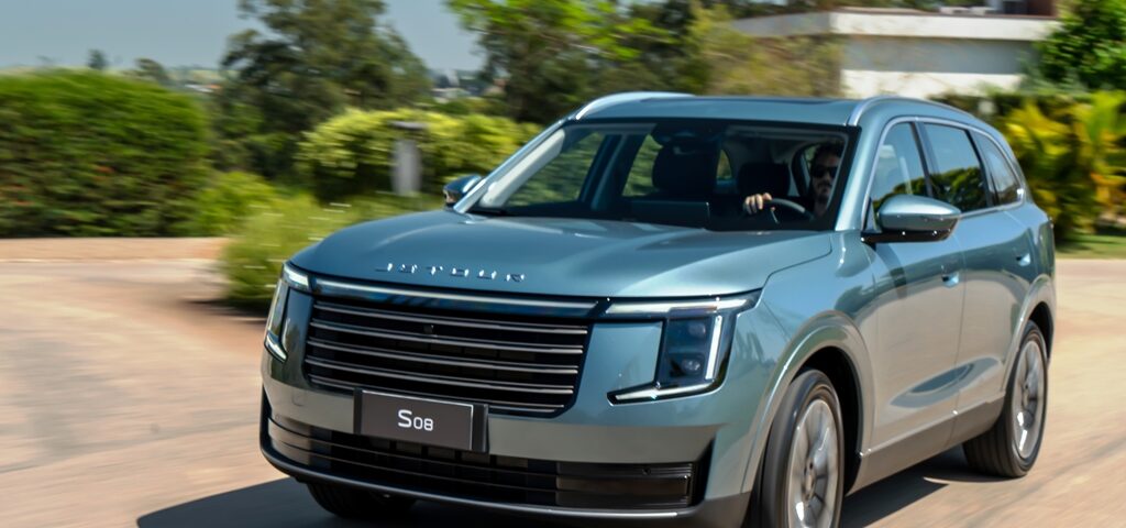 Lançamento: JETOUR S08 SUV Hibrido 7 lugares
