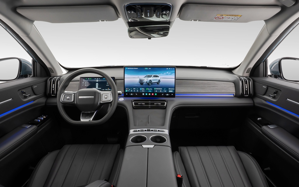 Lançamento: JETOUR S08 SUV Hibrido 7 lugares Painel