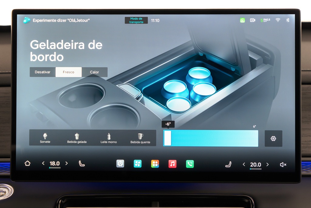 Lançamento: JETOUR S08 SUV Hibrido 7 lugares Compartimento térmico