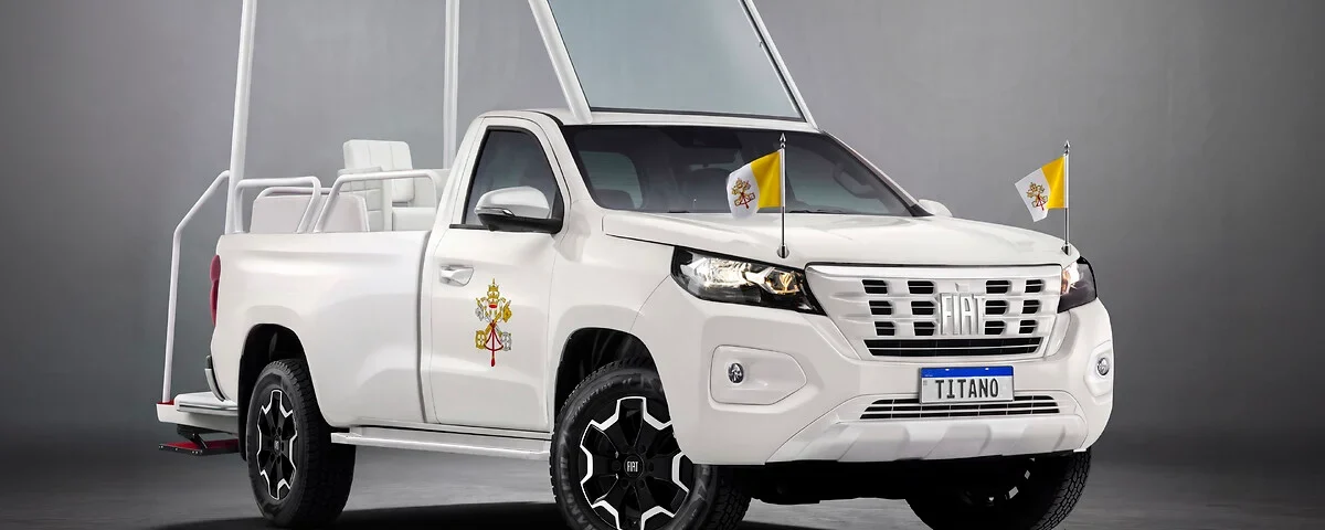 Fiat Titano é escolhida como novo Papamóvel