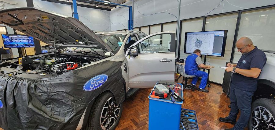 Ford promove competição nacional para técnicos da rede