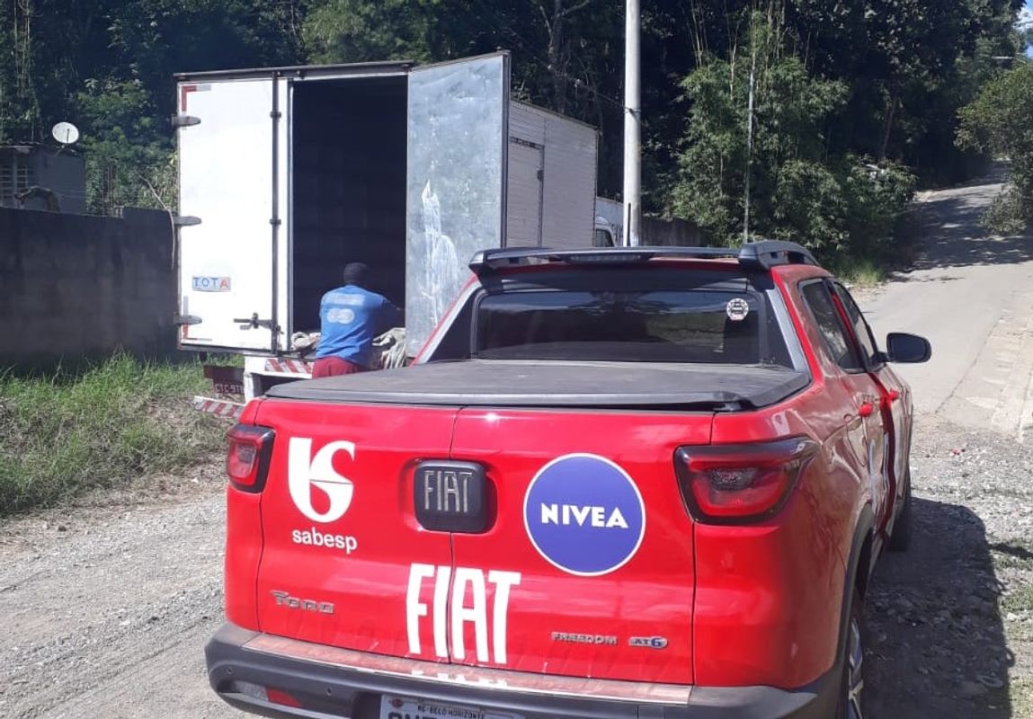 Fiat e outras empresas fazem doações para a população de baixa renda