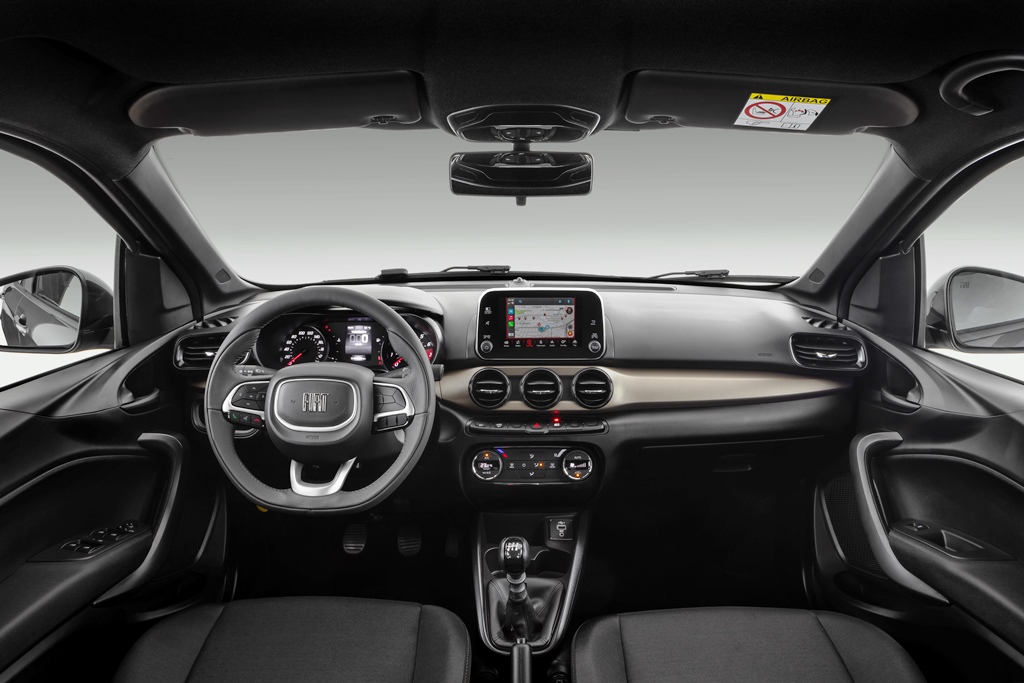 Lançamento: Fiat Argo 2023, interior