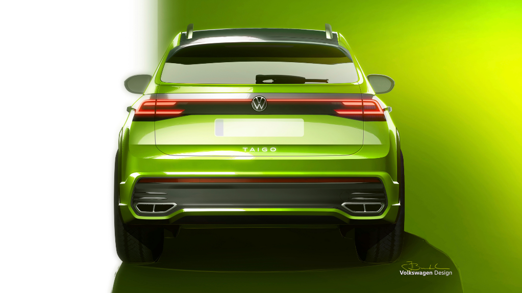 VW mostra primeiro desenho do crossover Taigo