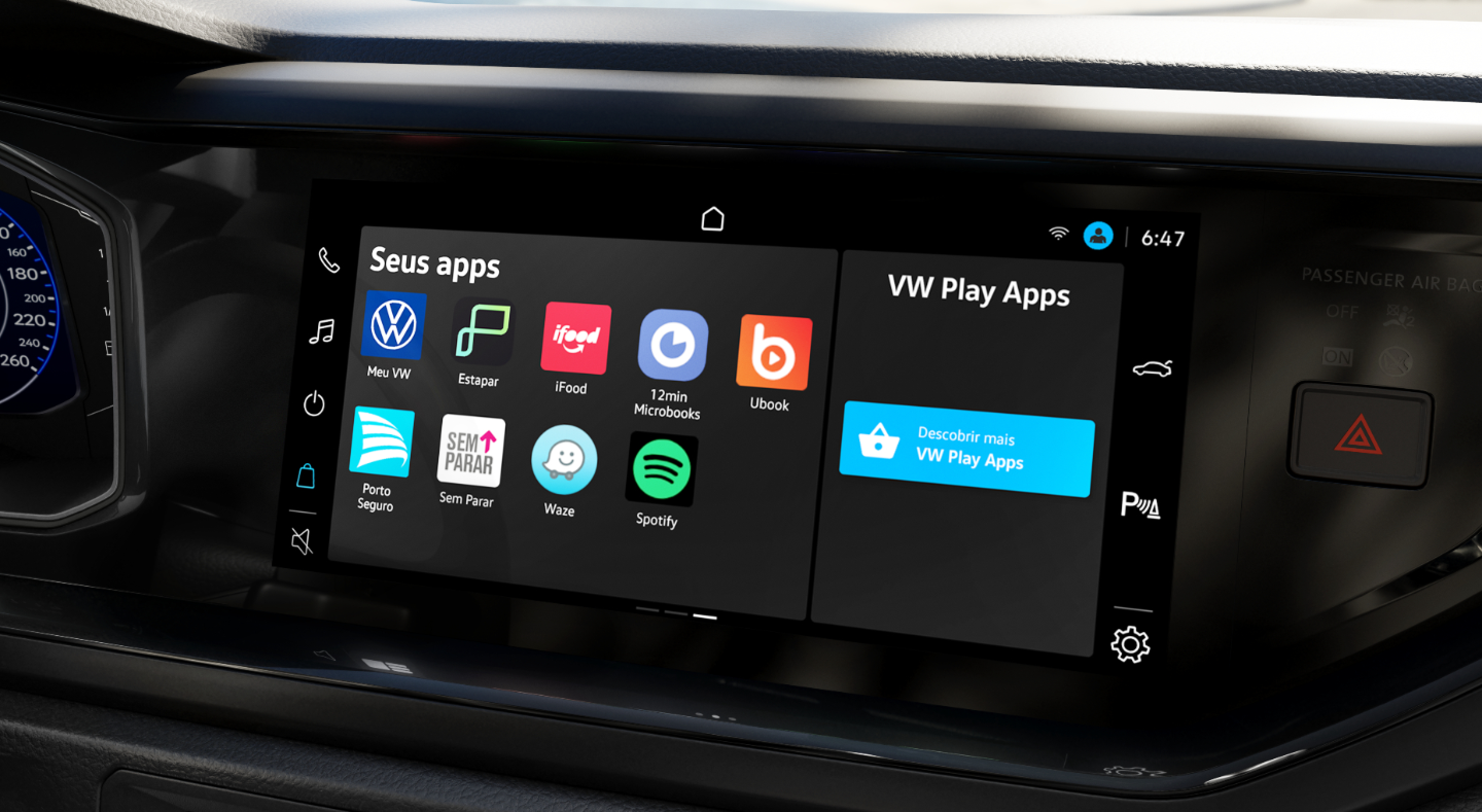 Lançamento: VW Polo e VW Virtus 2022 recebem a central multimídia VW Play