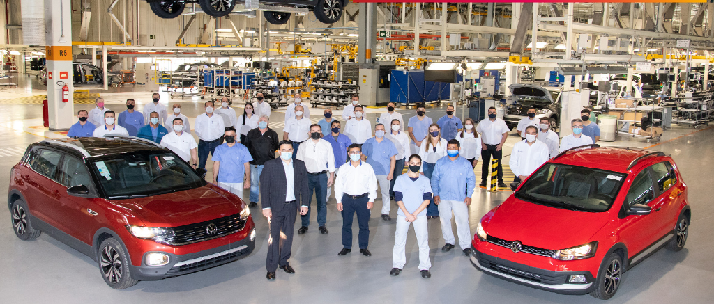 VW produz 200 mil T-Cross e encerra a produção do Fox