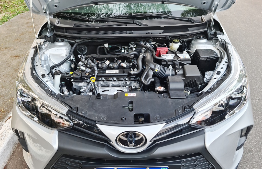 Avalição: Toyota Yaris Sedã XS 2023-Motor 1.5L