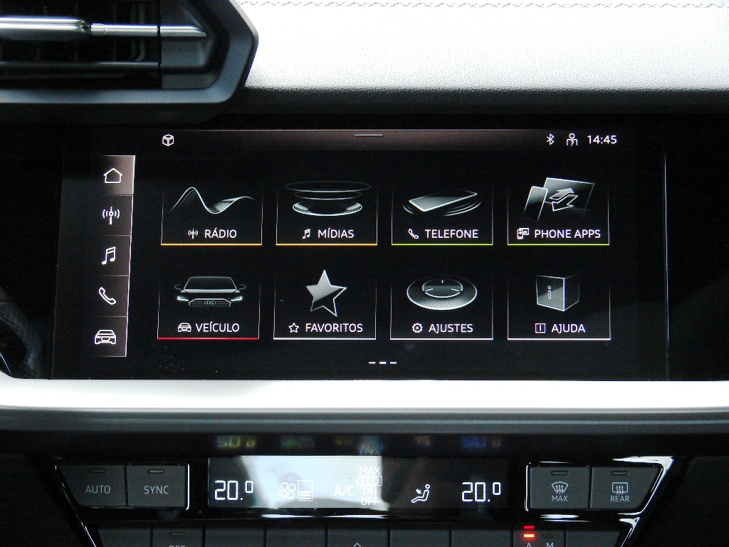 Multimídia Audi A3 Sedan 2.0 2022