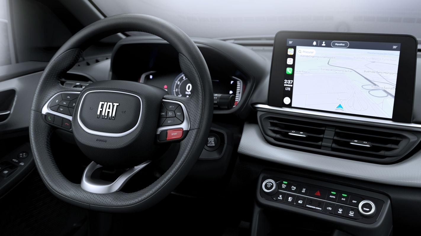 Fiat mostra interior do novo SUV Pulse