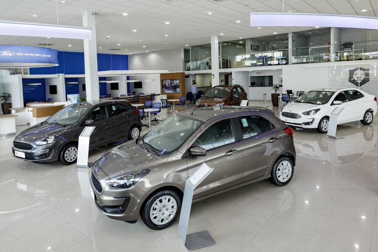 Ford higieniza e desinfeta veículos e concessionárias
