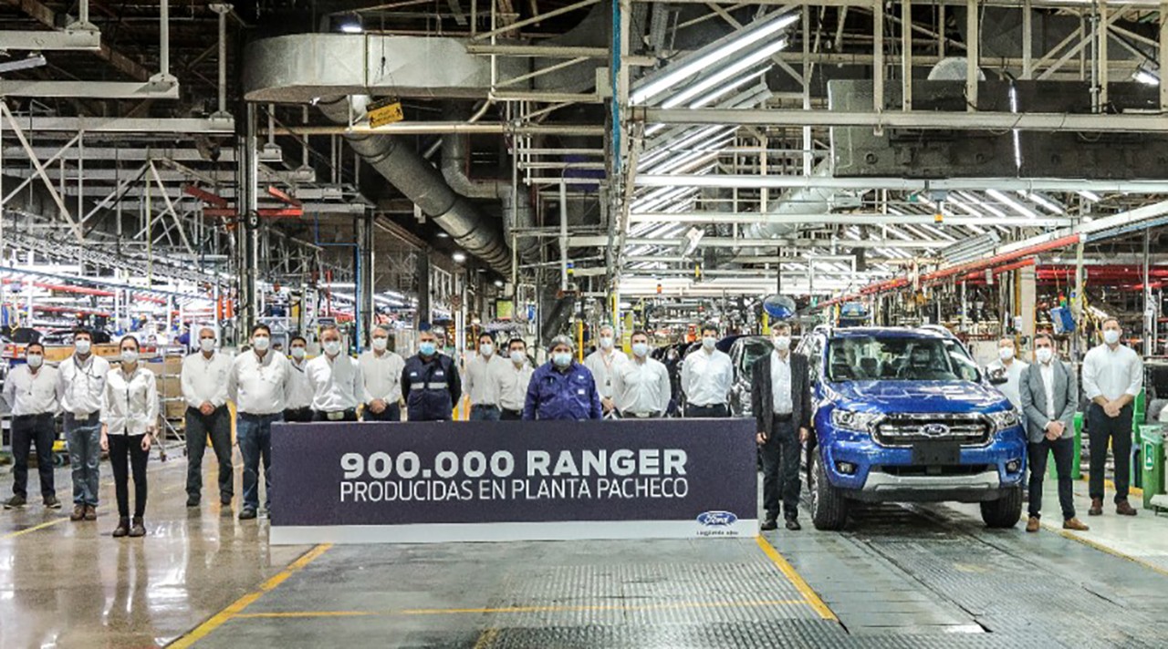 Ford já produziu 900.000 picapes Ranger na Argentina