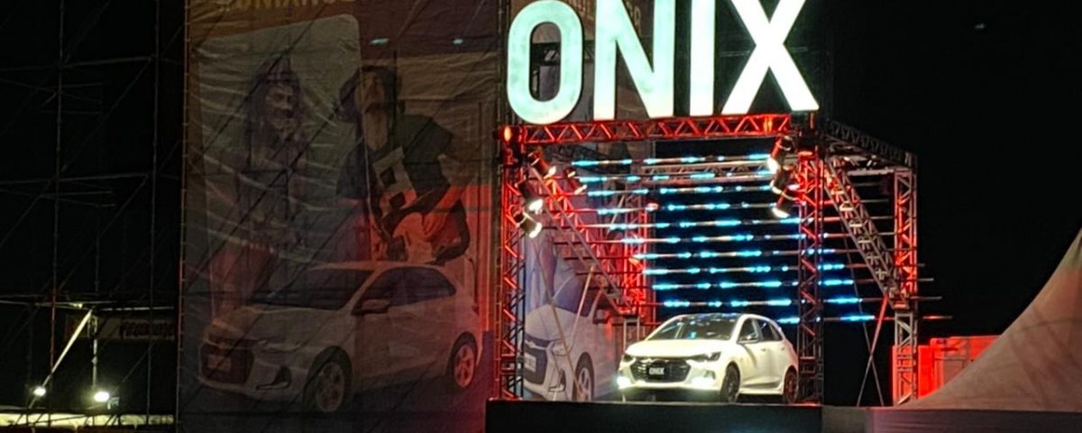 Onix 2023 aparece no Lollapalooza