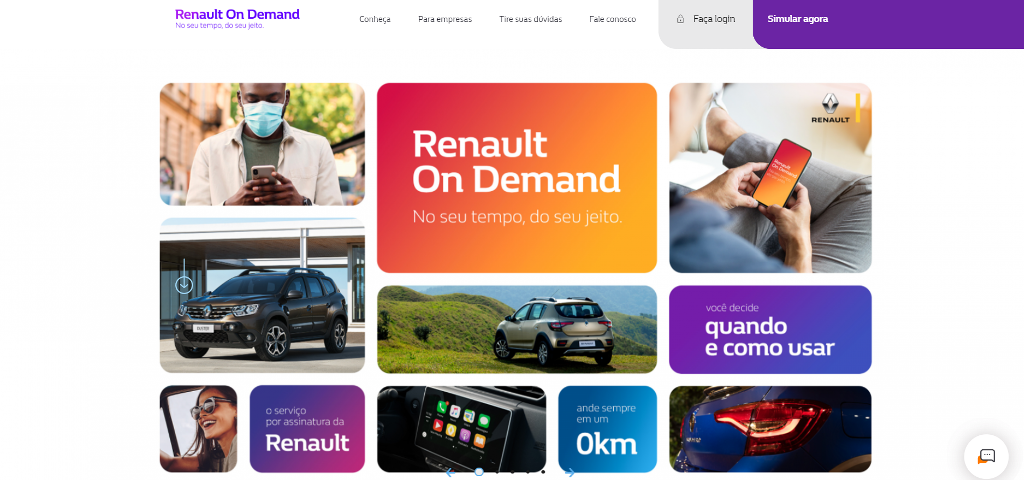 Renault lança carro por assinatura a partir de R$ 869 mensais