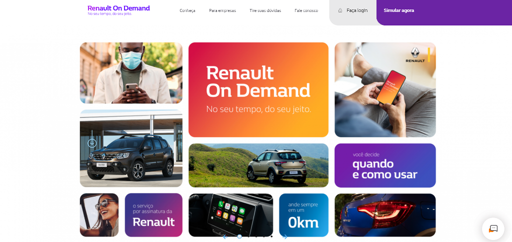 Renault lança carro por assinatura a partir de R$ 869,00 mensais