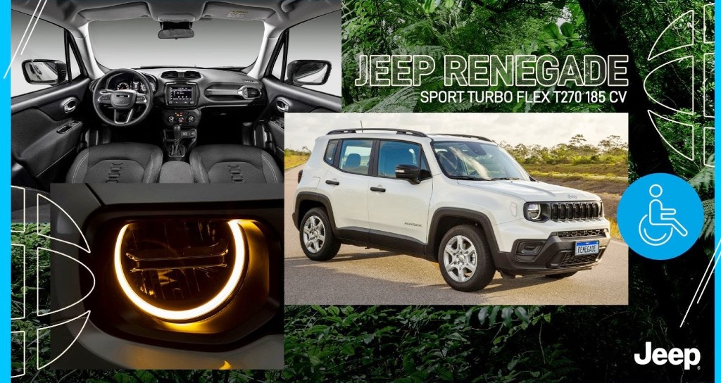 Jeep oferece descontos de até 29 mil para PCD