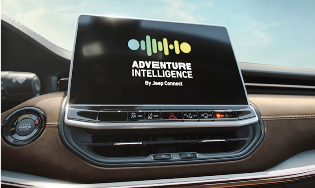 Pacotes de serviços para Adventure Intelligence by Jeep Connect